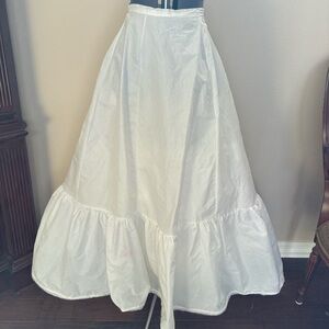 Vintage handmade long petticoat